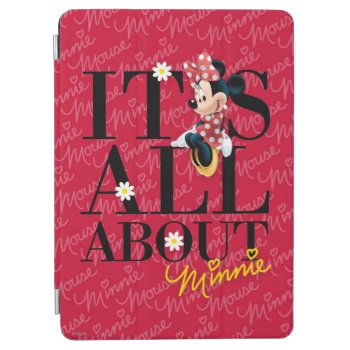 Red Minnie | All About Me Ipad Air Cover by MickeyAndFriends at Zazzle