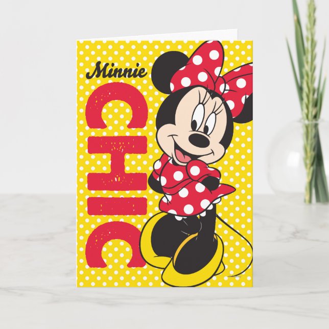 Red Minnie | Chic Card (Front)