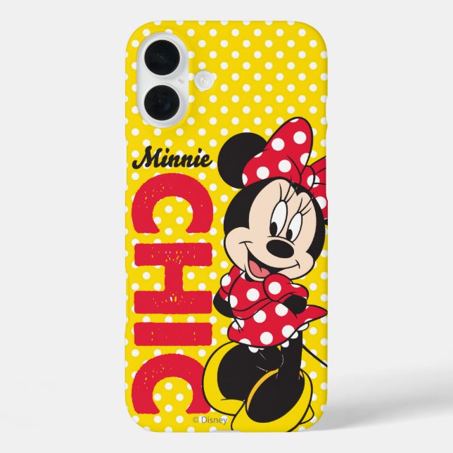 Red Minnie | Chic Case-Mate iPhone Case (Back)