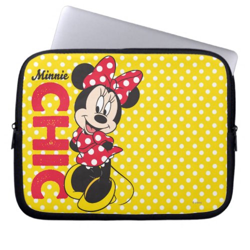 Red Minnie  Chic Laptop Sleeve