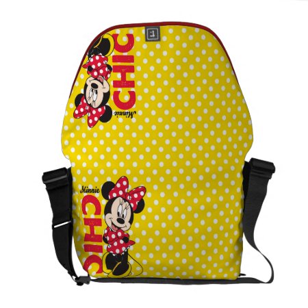 Red Minnie | Chic Messenger Bag