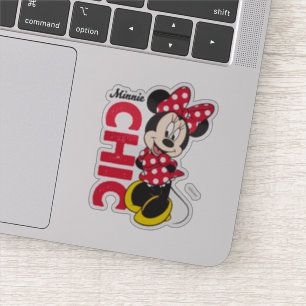 Red Minnie   Chic Sticker