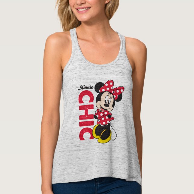 Red Minnie | Chic Tank Top (Front)