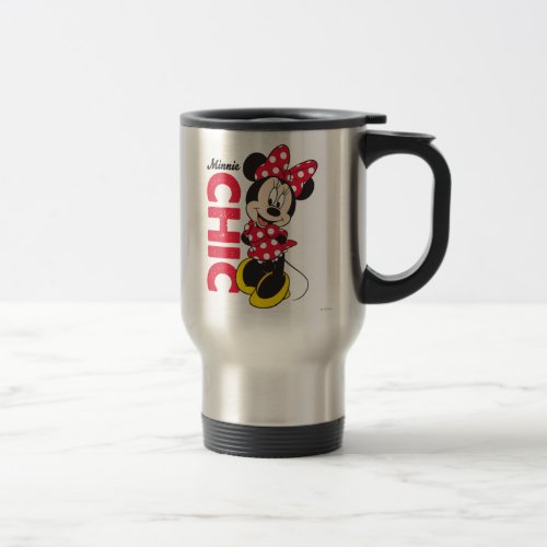 Red Minnie  Chic Travel Mug