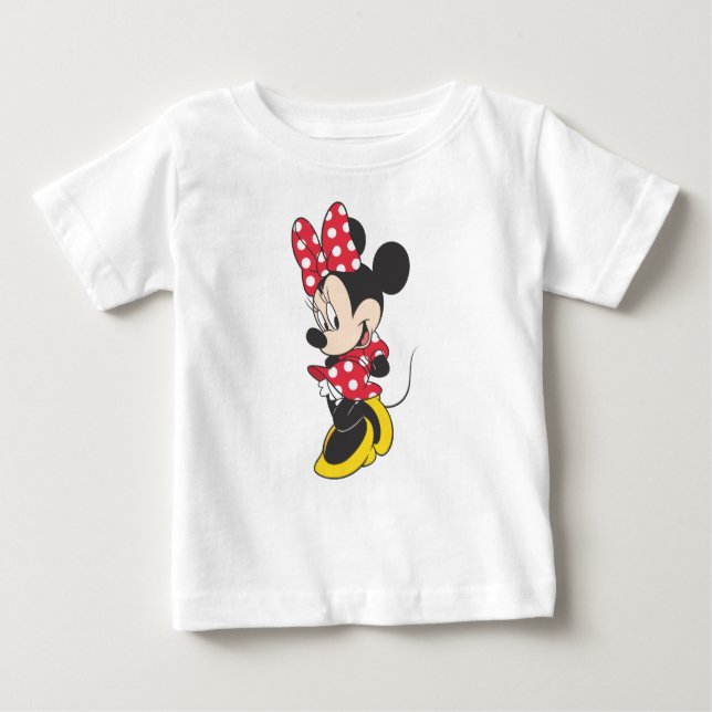 Red Minnie | Cute Baby T-Shirt (Front)
