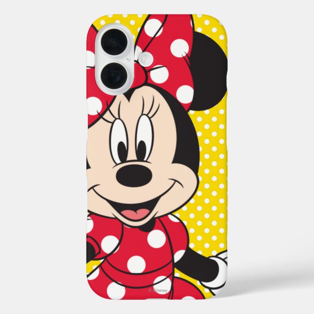 Red Minnie | Cute Closeup Case-Mate iPhone Case (Back)