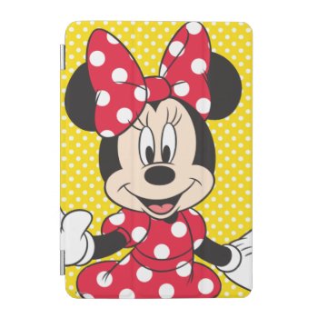 Red Minnie | Cute Closeup Ipad Mini Cover by MickeyAndFriends at Zazzle