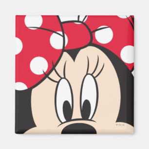 Red Minnie   Cute Closeup Magnet