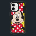 Red Minnie | Cute Closeup iPhone 16 Case<br><div class="desc">Red & White Minnie 2</div>