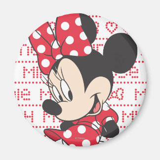Red Minnie | Cute Magnet