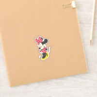 Red Minnie, Cute Sticker