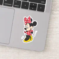 Red Minnie Cute Sticker #affiliate , #sponsored, #Cute, #Sticker