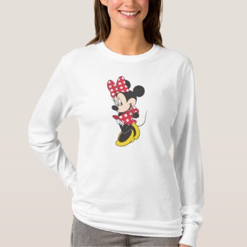 Red Minnie | Cute T-shirt by MickeyAndFriends at Zazzle