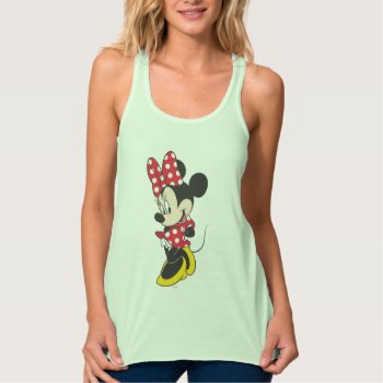 Red Minnie | Cute Tank Top by MickeyAndFriends at Zazzle