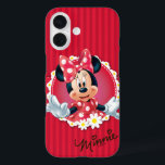 Red Minnie | Flower Frame iPhone 16 Case<br><div class="desc">Minnie Flower Frame</div>