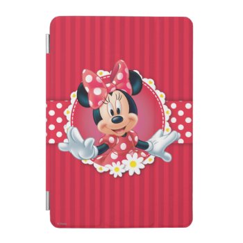 Red Minnie | Flower Frame Ipad Mini Cover by MickeyAndFriends at Zazzle