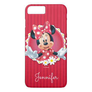 Red Minnie   Flower Frame   Your Name iPhone 8 Plus/7 Plus Case