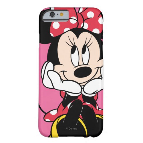 Red Minnie  Head in hand Barely There iPhone 6 Case