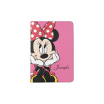 Red Minnie | Head in Hands - Add Your Name Passport Holder