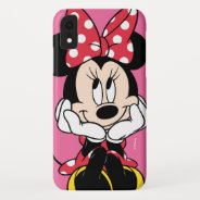 Red Minnie | Head In Hands Iphone Xr Case at Zazzle