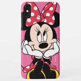 Red Minnie | Head in Hands iPhone XS Max Case