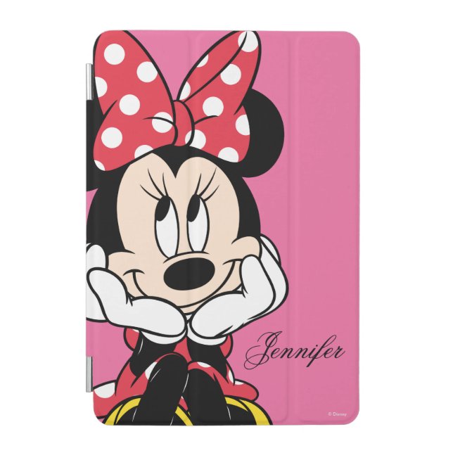 Red Minnie | Head in Hands iPad Mini Cover (Front)