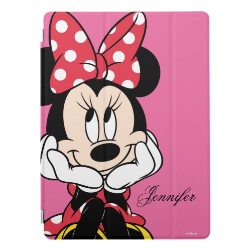 Red Minnie  Head in Hands iPad Pro Cover