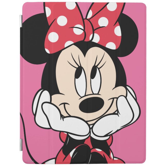 Red Minnie | Head in Hands iPad Smart Cover (Front)