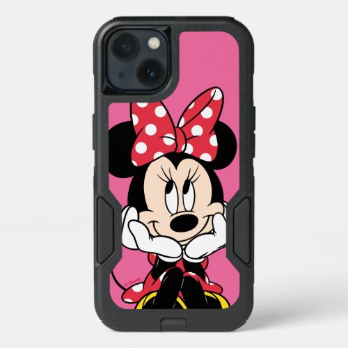 Red Minnie  Head in Hands iPhone 13 Case