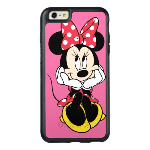 Red Minnie  Head in Hands OtterBox iPhone 66s Plus Case