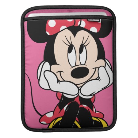 Red Minnie | Head In Hands Sleeve For Ipads