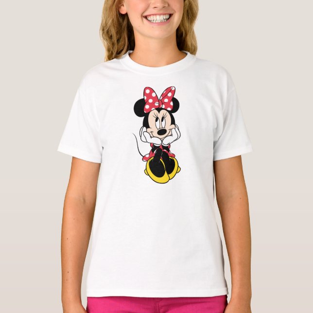 Red Minnie | Head in Hands T-Shirt (Front)