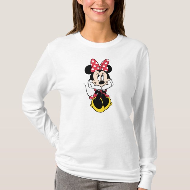 Red Minnie | Head in Hands T-Shirt (Front)