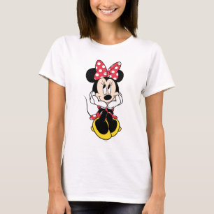 Red Minnie   Head in Hands T-Shirt