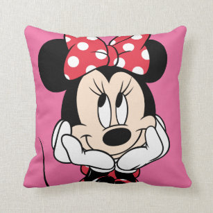 minnie mouse throw pillow