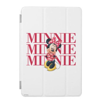 Red Minnie | Name Ipad Mini Cover by MickeyAndFriends at Zazzle