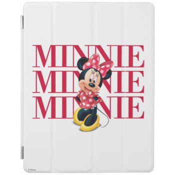 Red Minnie | Name Ipad Smart Cover by MickeyAndFriends at Zazzle