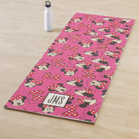 Red Minnie | Pink Pattern - Monogram