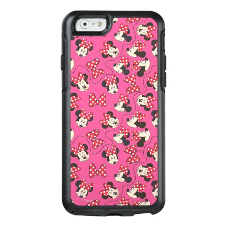 Red Minnie | Pink Pattern Otterbox Iphone 6/6s Case