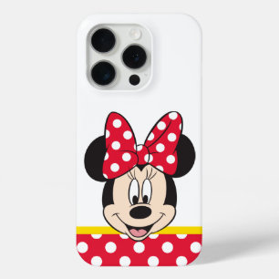 Red Minnie Polka Dots iPhone 15 Pro Case