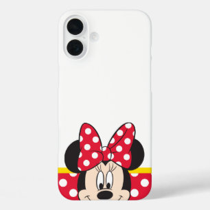 Red Minnie Polka Dots iPhone 16 Plus Case
