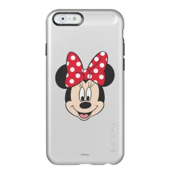 Red Minnie | Polka Dots Incipio Feather Shine Iphone 6 Case by MickeyAndFriends at Zazzle