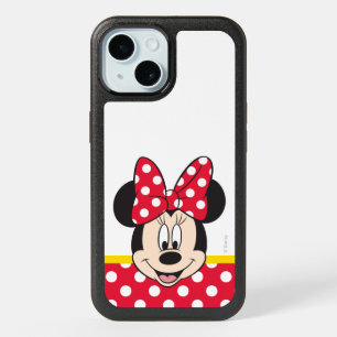 Red Minnie Polka Dots iPhone 15 Case