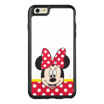 Red Minnie | Polka Dots Otterbox Iphone 6/6s Plus Case by MickeyAndFriends at Zazzle