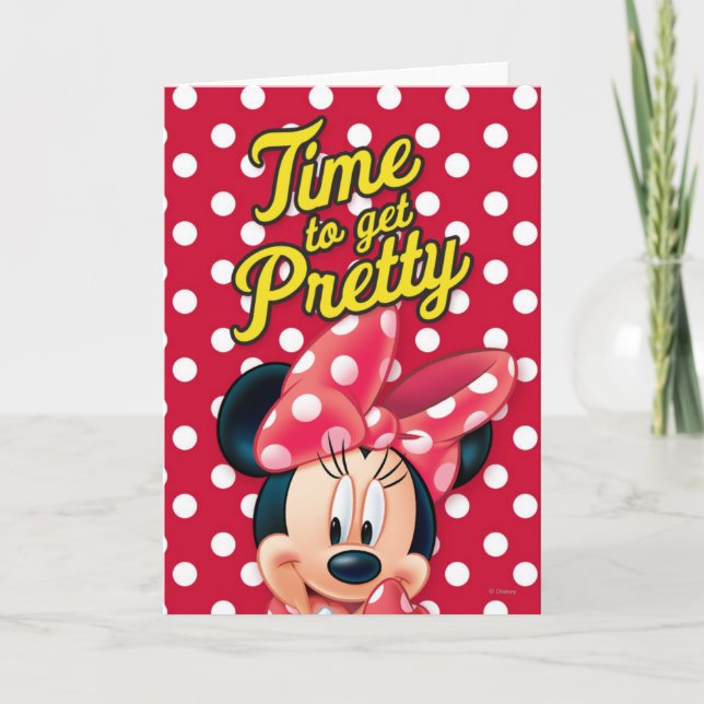 Red Minnie | Pretty Card (Front)