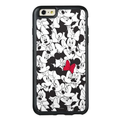 Red Minnie  Red Bow Pattern OtterBox iPhone 66s Plus Case