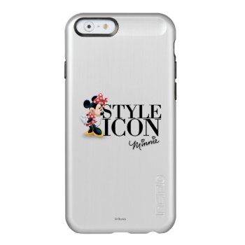 Red Minnie | Style Icon Incipio Feather Shine Iphone 6 Case by MickeyAndFriends at Zazzle