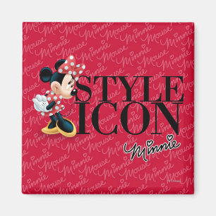 Red Minnie   Style Icon Magnet