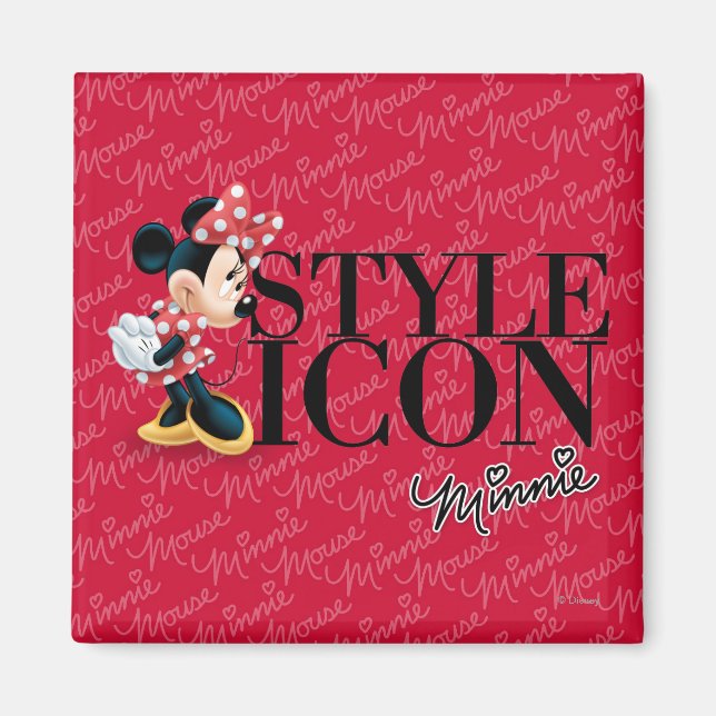 Red Minnie | Style Icon Magnet (Front)