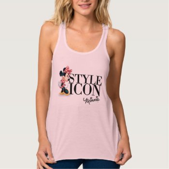 Red Minnie | Style Icon Tank Top by MickeyAndFriends at Zazzle
